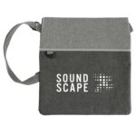Double Heather rPET Crossbody Tote