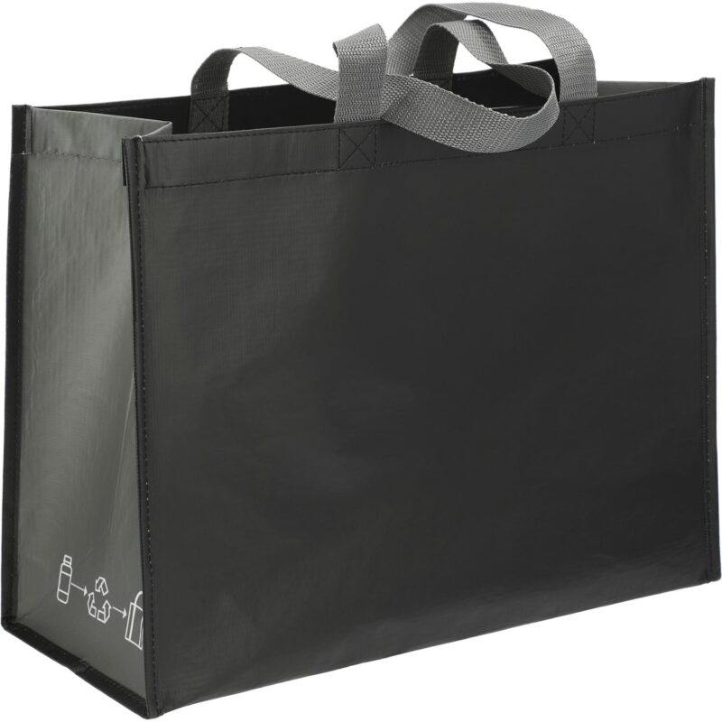 rPET Laminated Matte Shopper Tote - 1