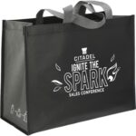 rPET Laminated Matte Shopper Tote