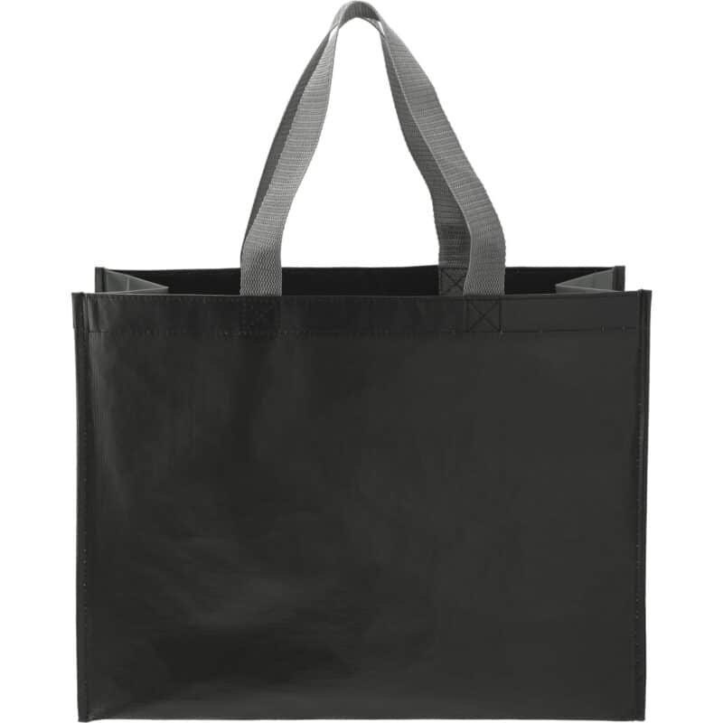 rPET Laminated Matte Shopper Tote - 5