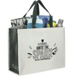 rPET Laminated Matte Shopper Tote - 7