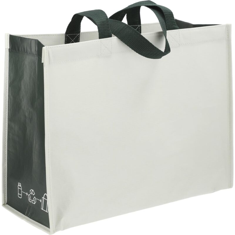 rPET Laminated Matte Shopper Tote - 8
