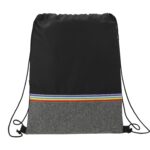 Rainbow rPET Drawstring Bag - 4