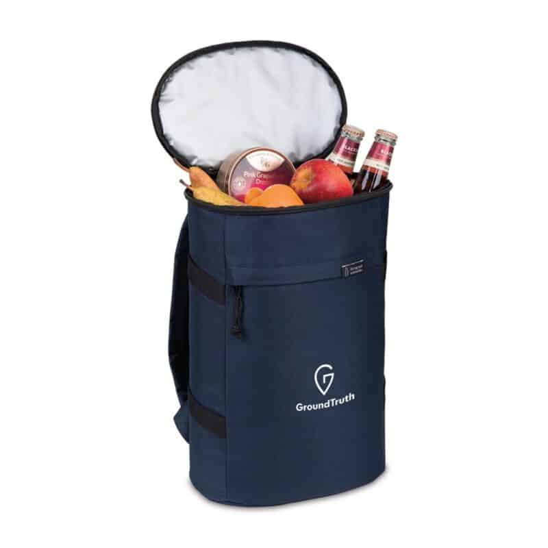 Renew rPET Backpack Cooler - Navy - 2