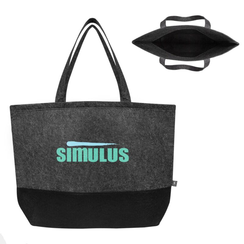 Roosevelt Rpet Felt Tote Bag - 2