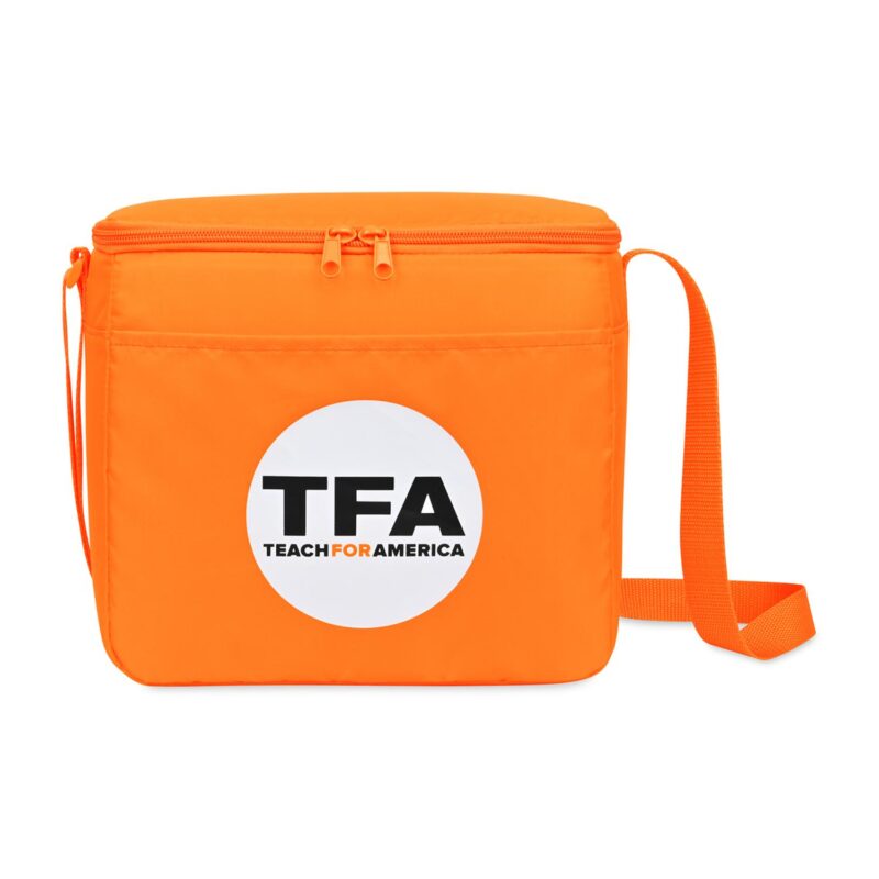 Arlo rPET 9 Can Box Cooler - Orange