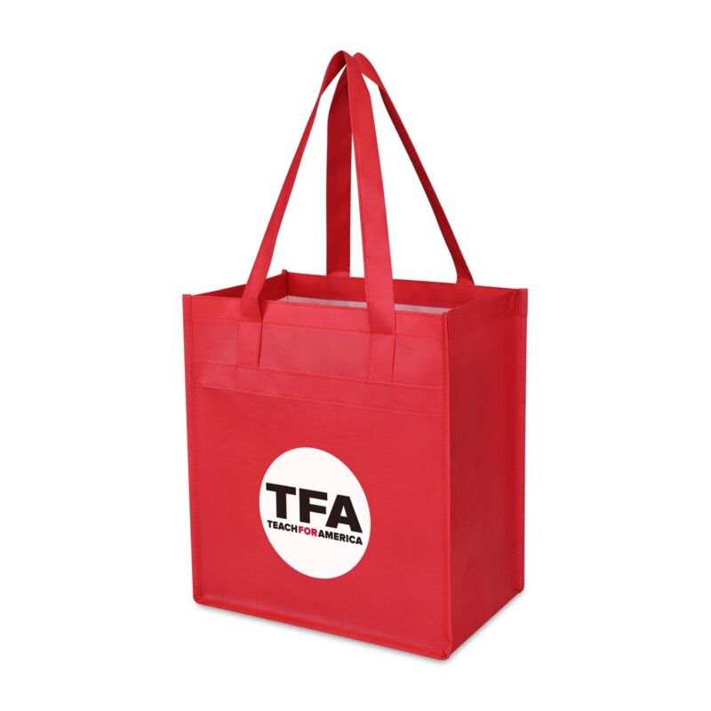 Arlo rPET Deluxe Shopper - Red - 2
