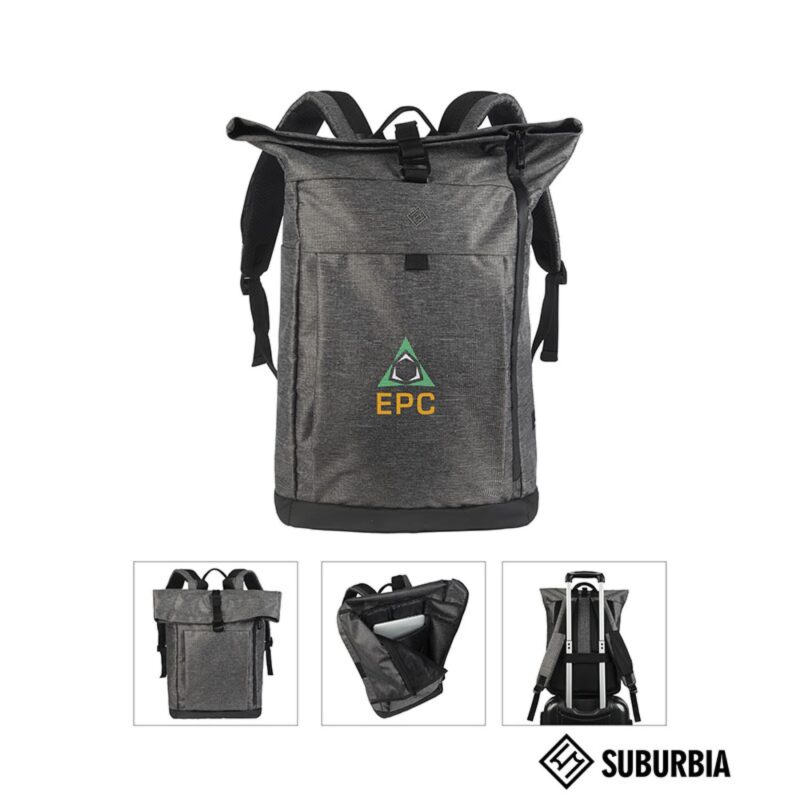 Suburbia-Intercity-Flip-RPET-Backpack-KS6202 Suburbia Intercity Flip RPET Backpack