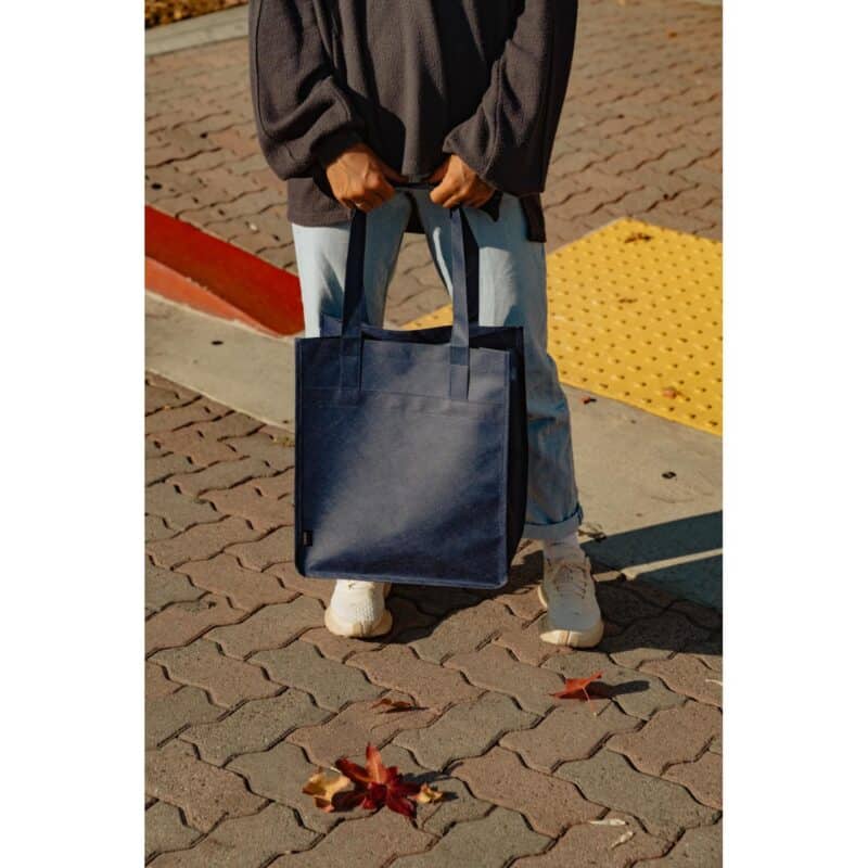 Arlo rPET Deluxe Shopper - Navy - 4