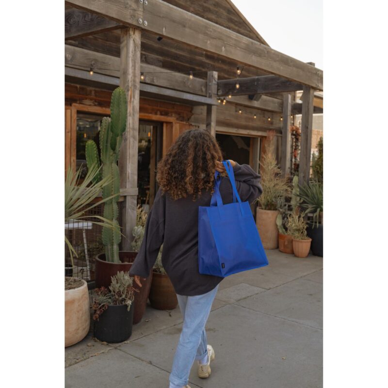 Arlo rPET Deluxe Shopper - Royal Blue - 4