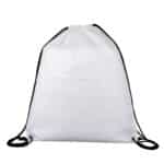 "LASSEN" 14" W x 17" H Full Color Import 210D RPET Drawstring Cinch Pack Backpack - 1