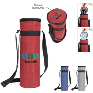 Rpet Heathered Wine Cooler Tote Bag