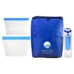 Sporty RPET Food Storage and Drink Set - 4