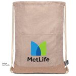 Taylor rPET Drawstring Backpack - 3