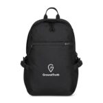 Renew rPET Computer Backpack - Black