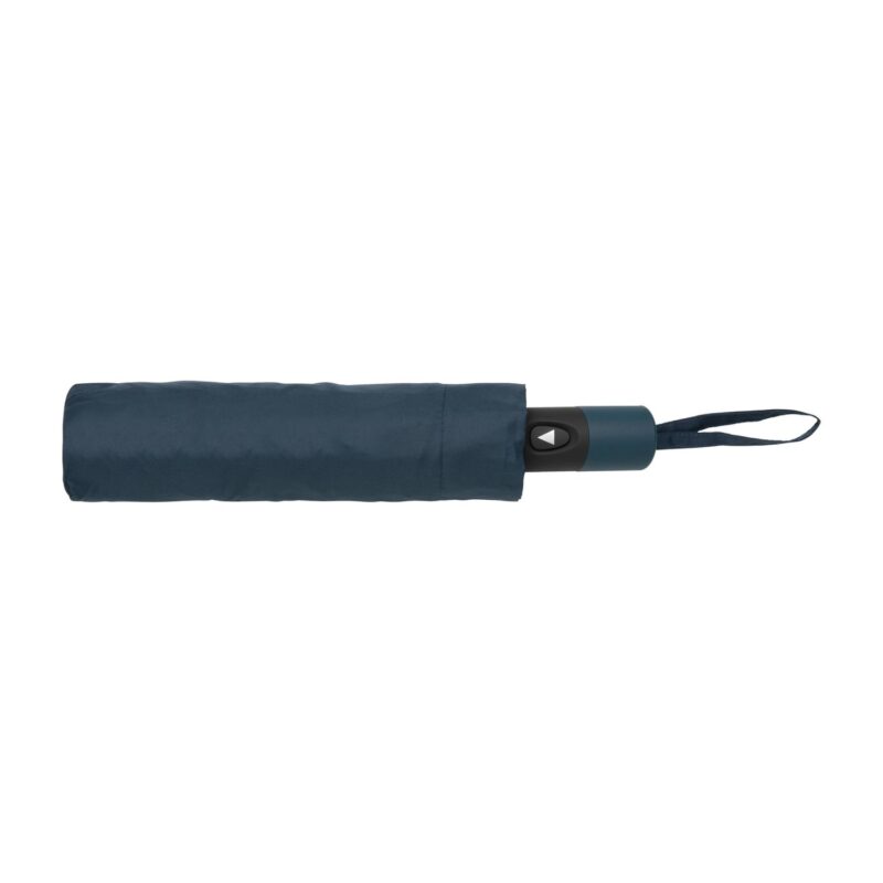 21" Impact AWARE™ RPET 190T Mini Auto Open Umbrella - Navy - 3