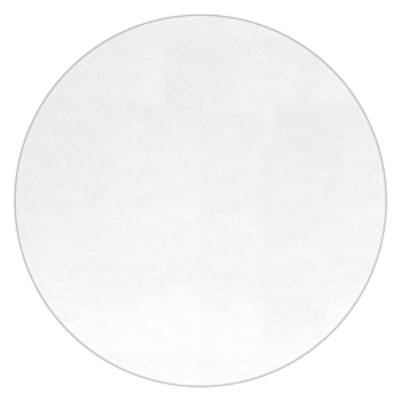 6-1/2" Washoe Circle Recycled RPET Full Color Import Air Ship Microfiber Cloth & Screen - 1