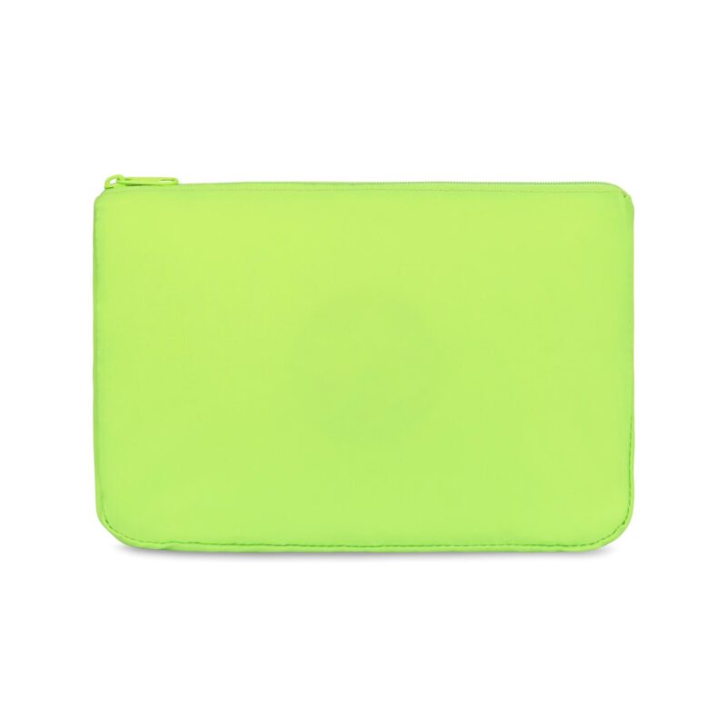 Arlo rPET Zippered Pouch - Lime Green - 1