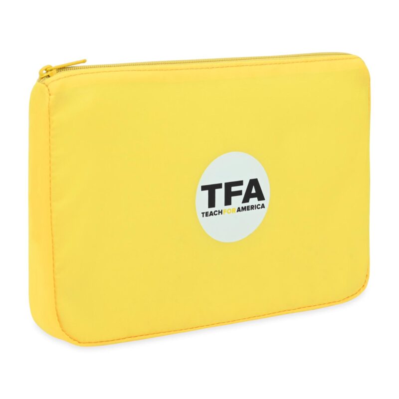 Arlo rPET Zippered Pouch - Yellow - 2