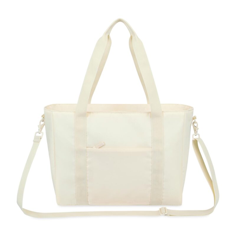 Skyler rPET Work to Weekend Laptop Tote - Birch - 2