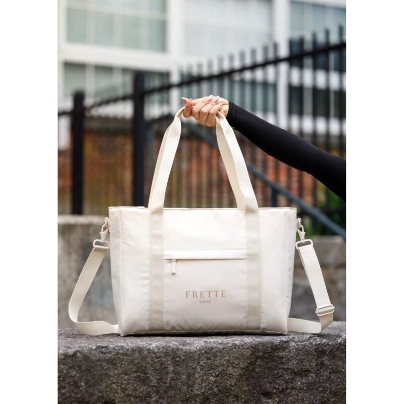 Skyler rPET Work to Weekend Laptop Tote - Birch - 3