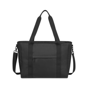 Skyler rPET Work to Weekend Laptop Tote - Black
