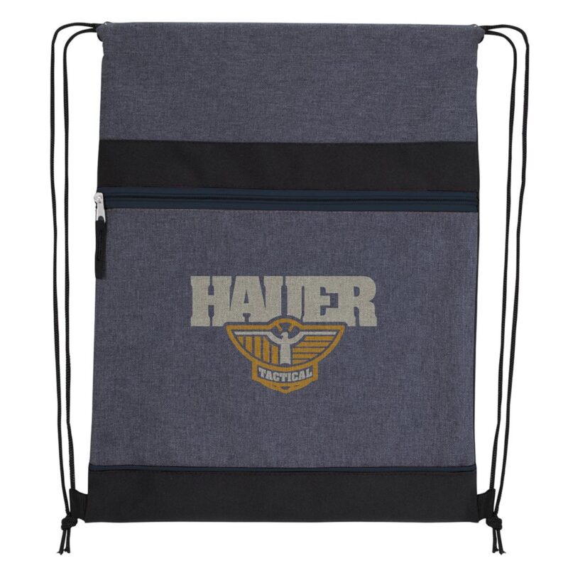 Good Value™ RPET Two-Tone Drawstring Backpack - 1