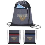 Good Value™ RPET Two-Tone Drawstring Backpack