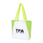 Arlo rPET Tote - Lime Green - 3
