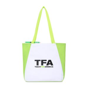 Arlo rPET Tote - Lime Green