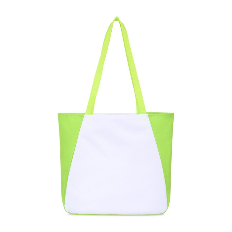 Arlo rPET Tote - Lime Green - 4