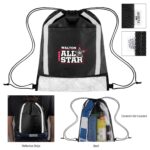 Game Time Rpet Reflective Drawstring Bag - 3