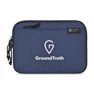 Renew AWARE™ rPET Slim Tech Organizer - Navy