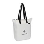 Renew AWARE™ rPET Zippered Tote - Cream - 2