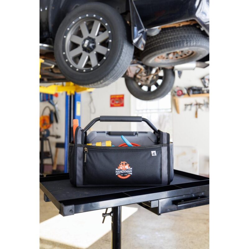 Heritage Supply Pro® Recycled rPET Open Top Tool Bag - Dark Grey - 6