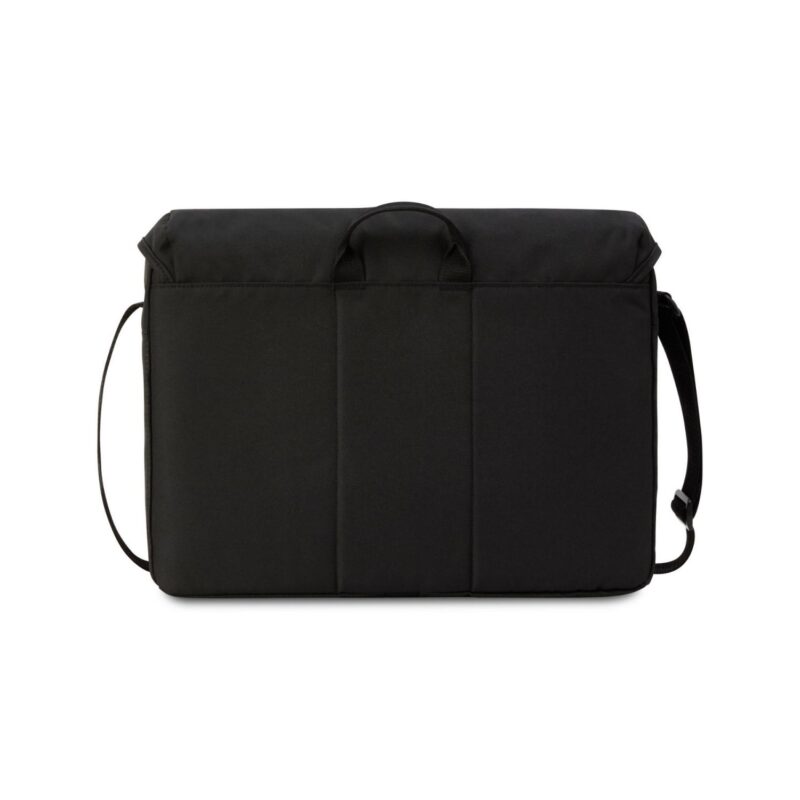 Peak Recycled rPET Laptop Messenger Bag - Black - 2