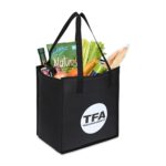 Arlo Recycled rPET Insulated Grocery Shopper - Black - 4