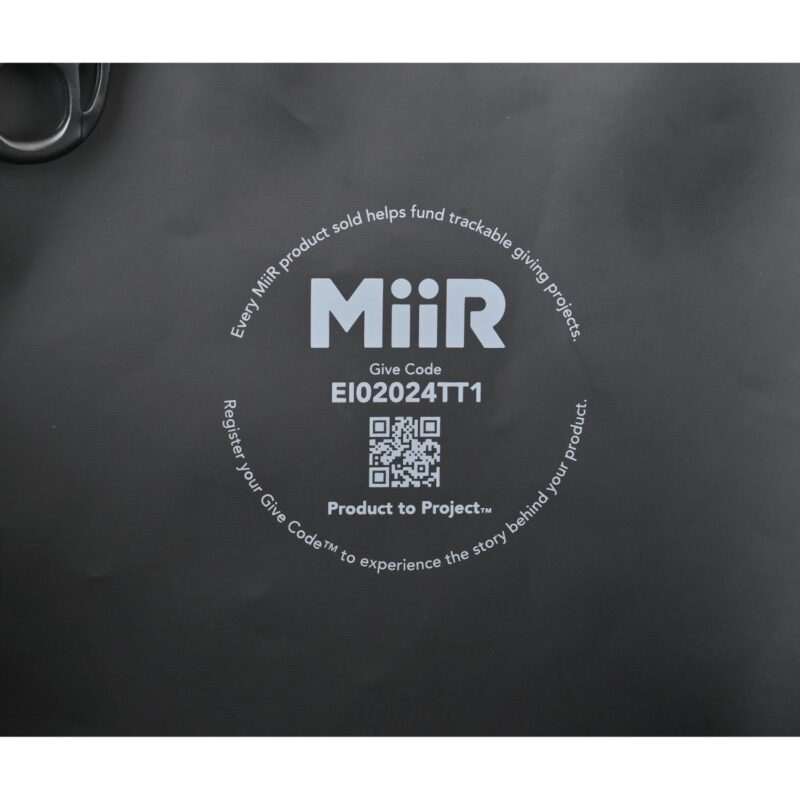 MiiR® Bahia Recycled rPET 40L XL Tote - Black - 3
