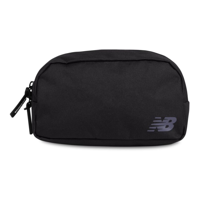 New Balance® Essentials Recycled rPET Small Waist Bag - Black - 1