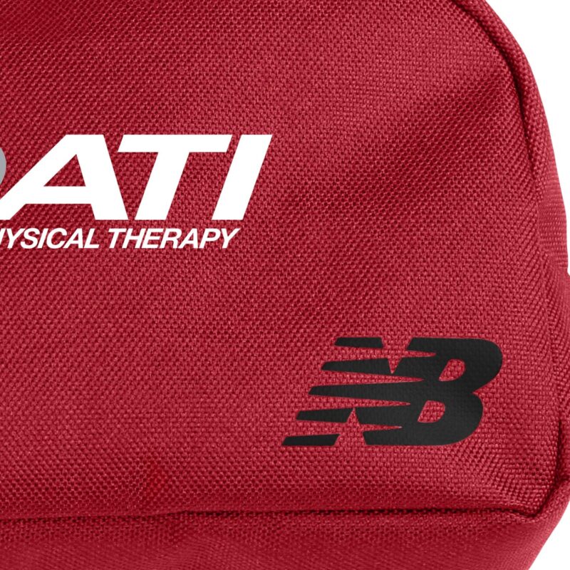 New Balance® Essentials Recycled rPET Small Waist Bag - Red - 5