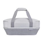 Parkview Recycled rPET Insulated Dual Food Carrier - Greystone - 2