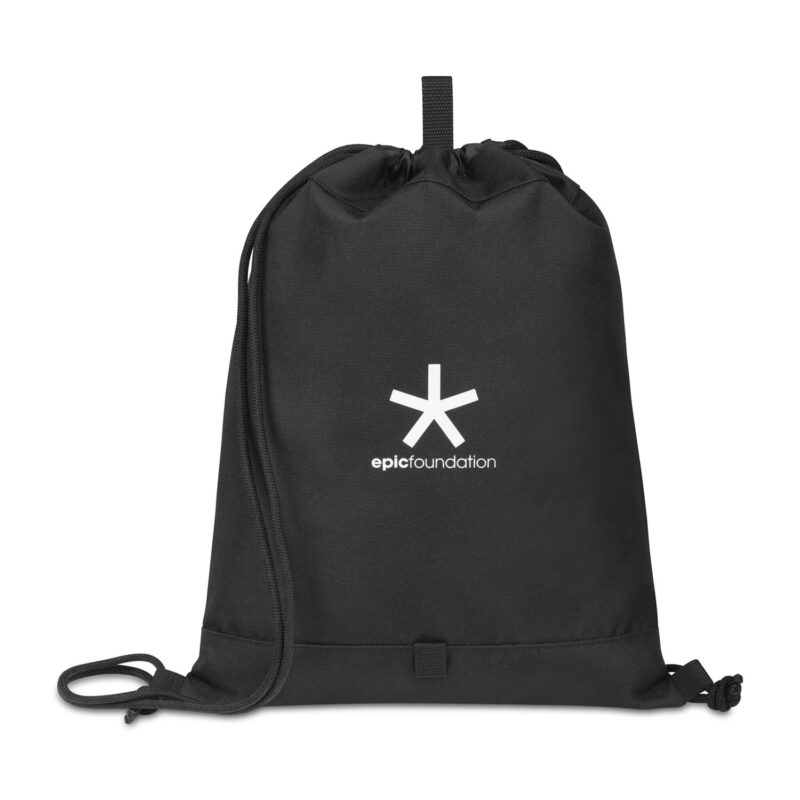 Repeat-Recycled-rPET-Cinchpack-Black-101638-001 Repeat Recycled rPET Cinchpack - Black