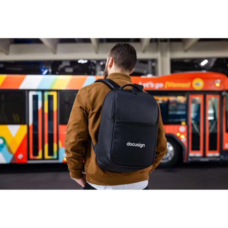 Transit Recycled rPET Laptop Backpack - Black - 8