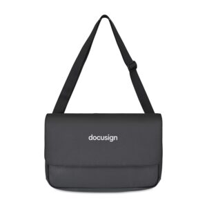 Transit Recycled rPET Laptop Messenger Bag - Black