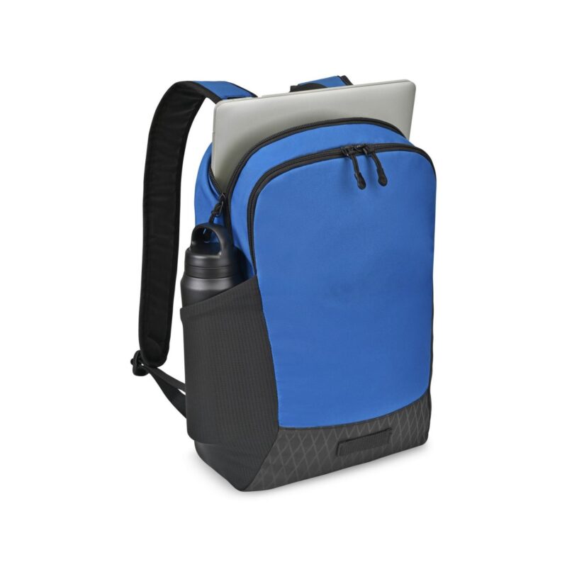 Apex Recycled rPET Laptop Backpack - Royal Blue - 3