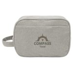 Finley Rpet Waffle Knit Toiletry Bag - 2