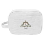 Finley Rpet Waffle Knit Toiletry Bag - 4