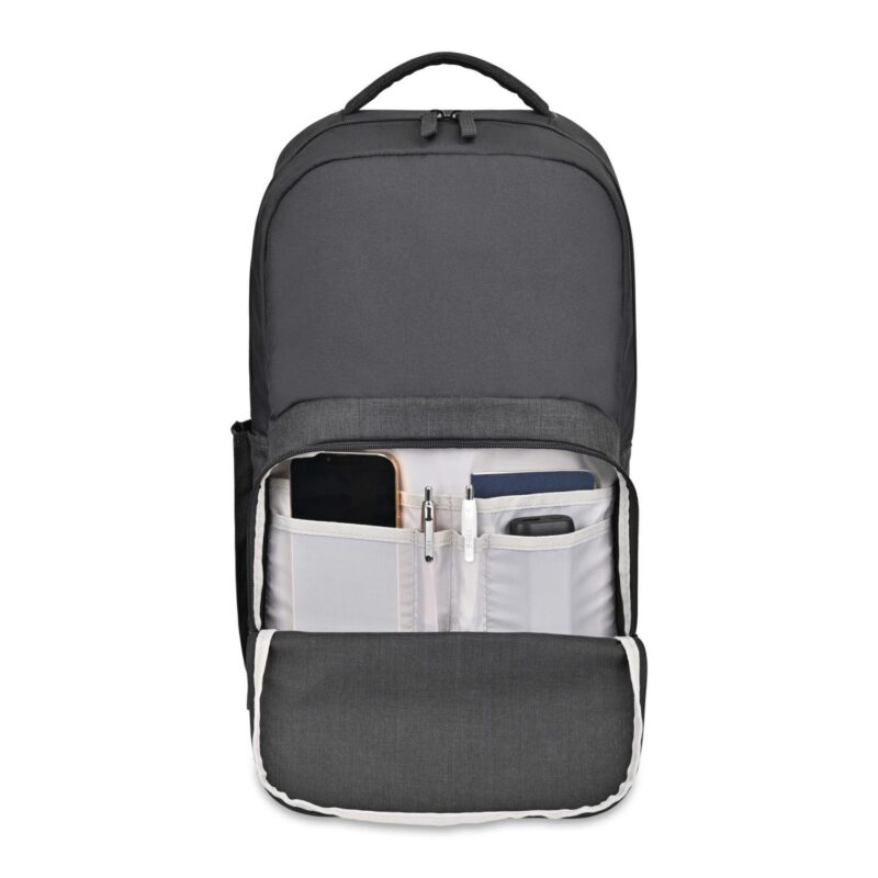 Fletcher Recycled rPET Laptop Backpack - Black Sand - 3