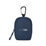Fletcher Recycled rPET Mini Pouch Bag Charm - Navy Heather