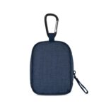 Fletcher Recycled rPET Mini Pouch Bag Charm - Navy Heather - 2